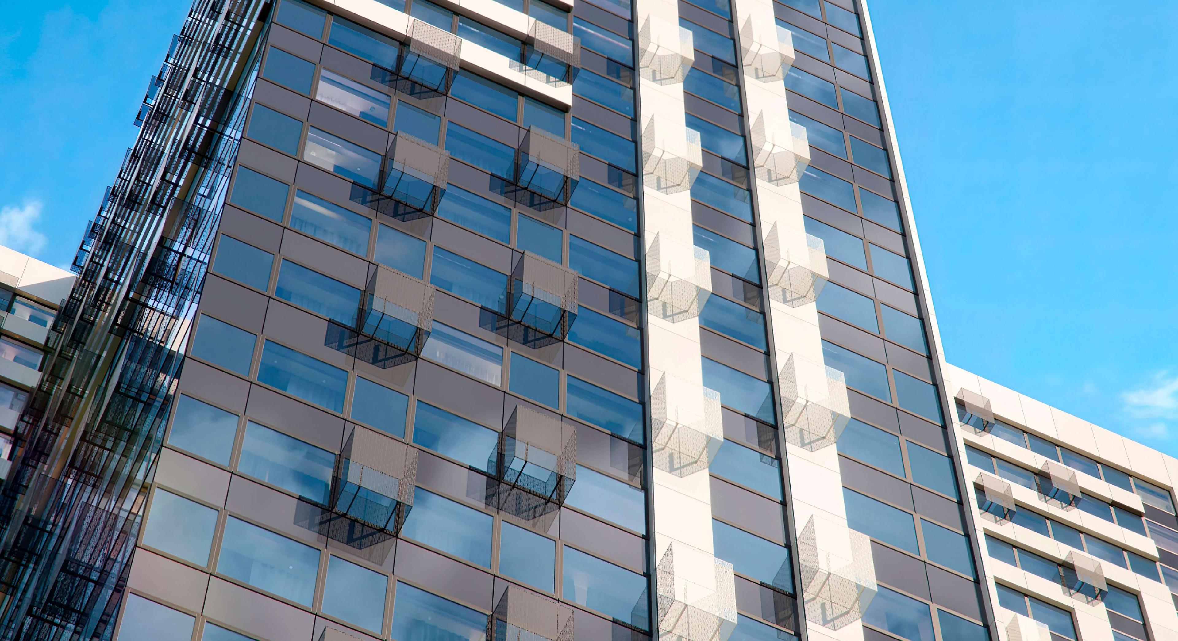 Фасад здания AIST RESIDENCE
