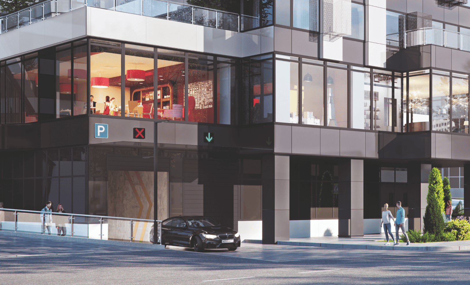 Паркинг и кладовые