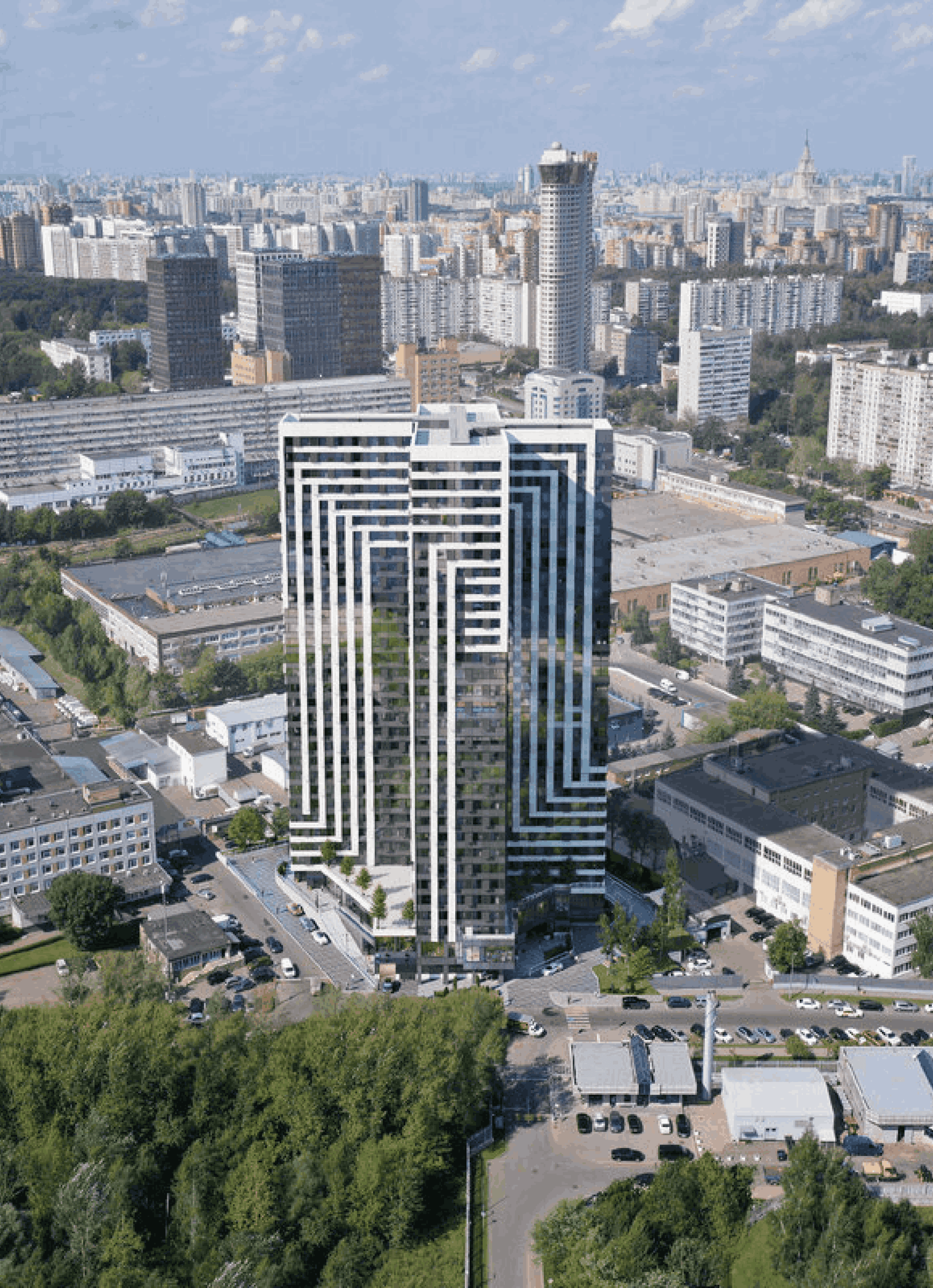 Внешний вид здания AIST RESIDENCE